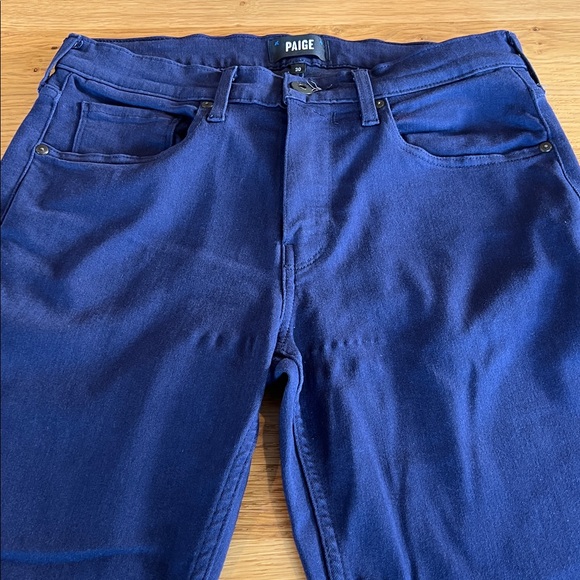 PAIGE Men's Federal Slim Jeans in Midnight Space - 30” waist / 25.5” inseam - Picture 6 of 16
